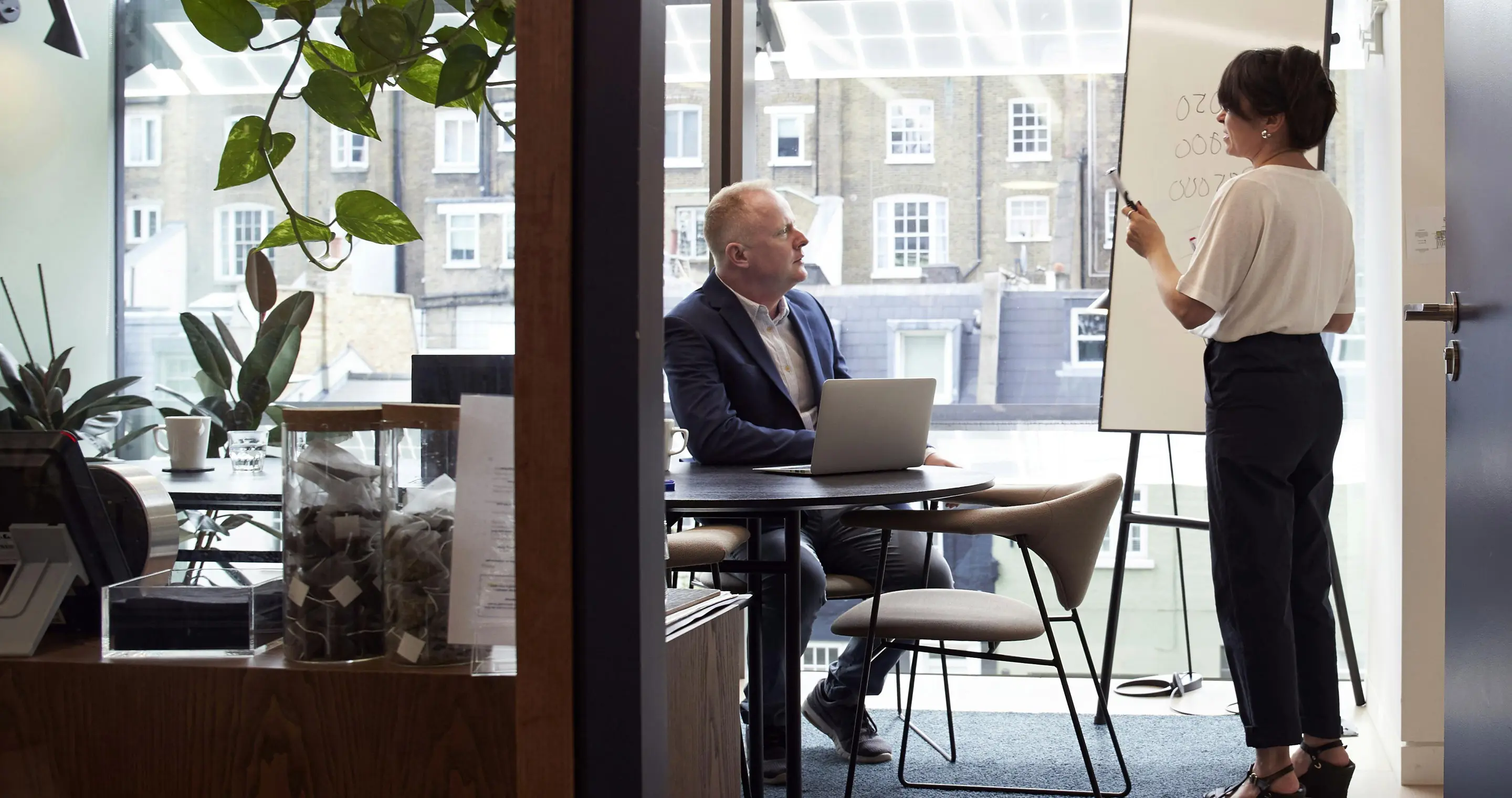 The Cannon Asset Solutions team in discussion